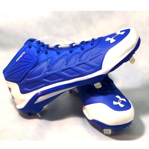 Under Armour Other - Under Armour Heater ST Mid Top Metal Baseball Shoe